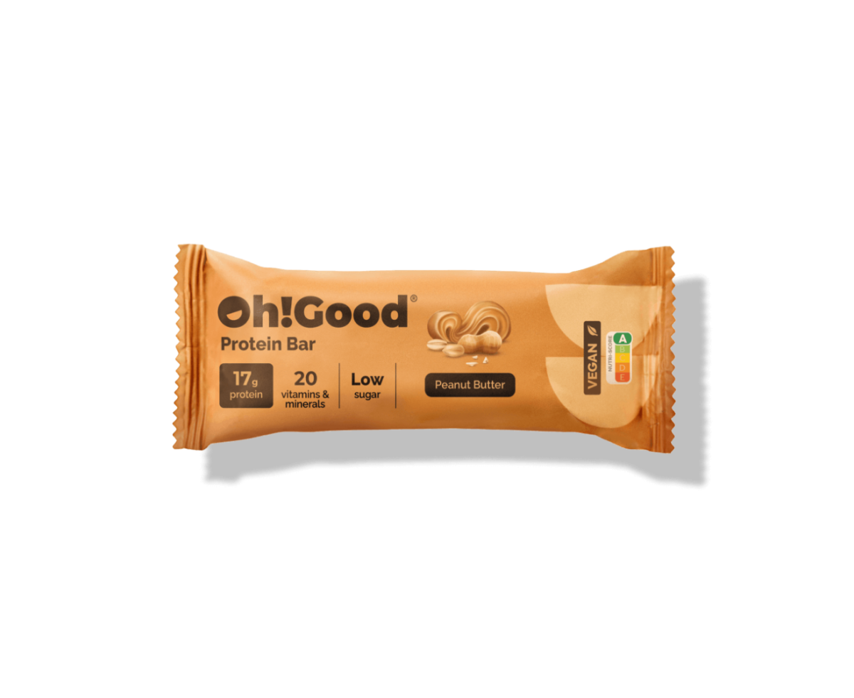 OhGood Protein Bar Фъстъчено масло | Шоколад и сладки | Вкусотийки |