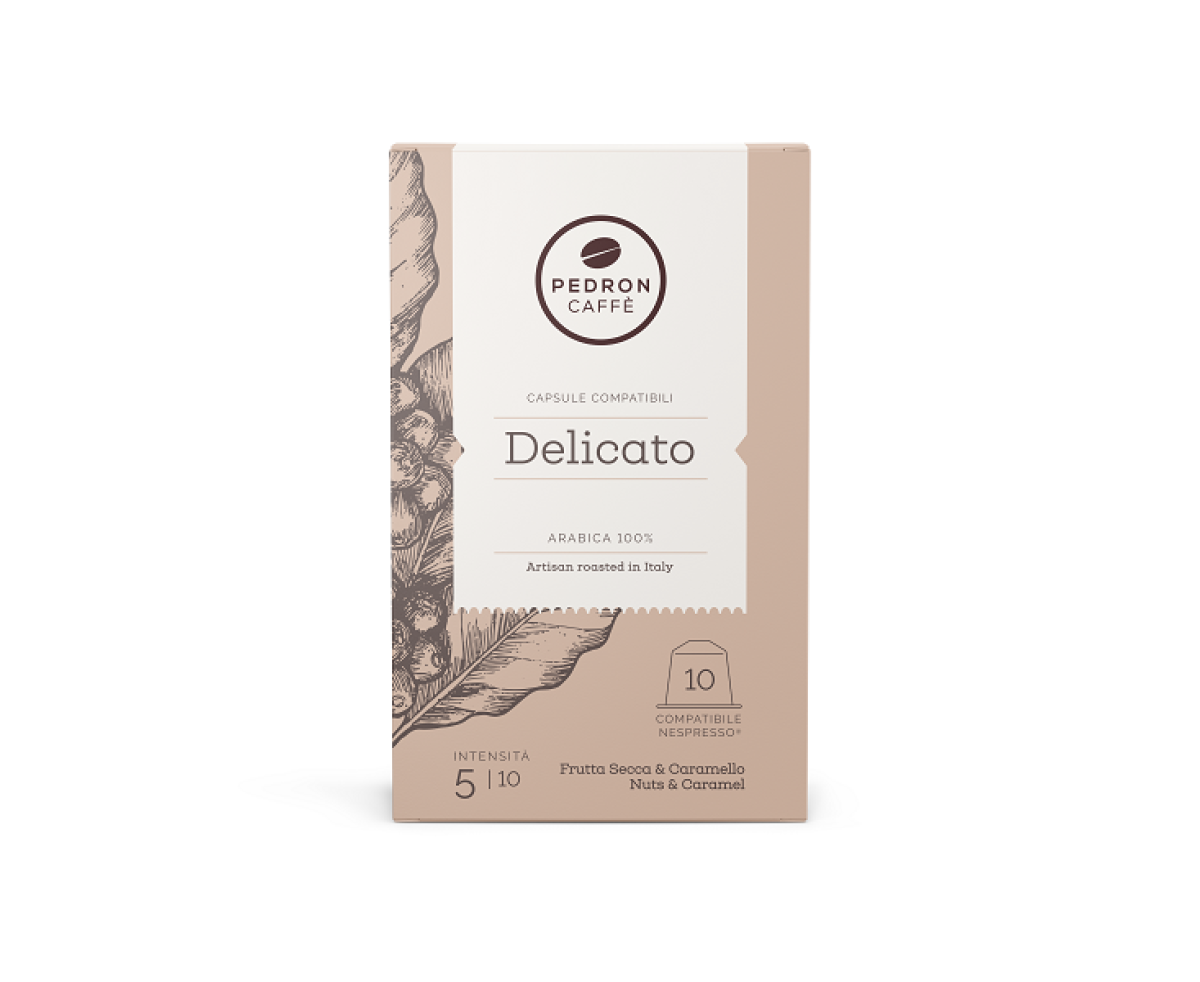 Pedron Caffe Delicato Nespresso съвместими капсули