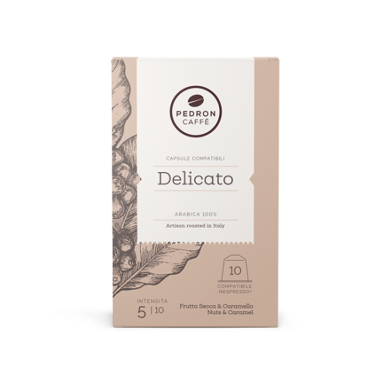 Pedron Caffe Delicato Nespresso съвместими капсули