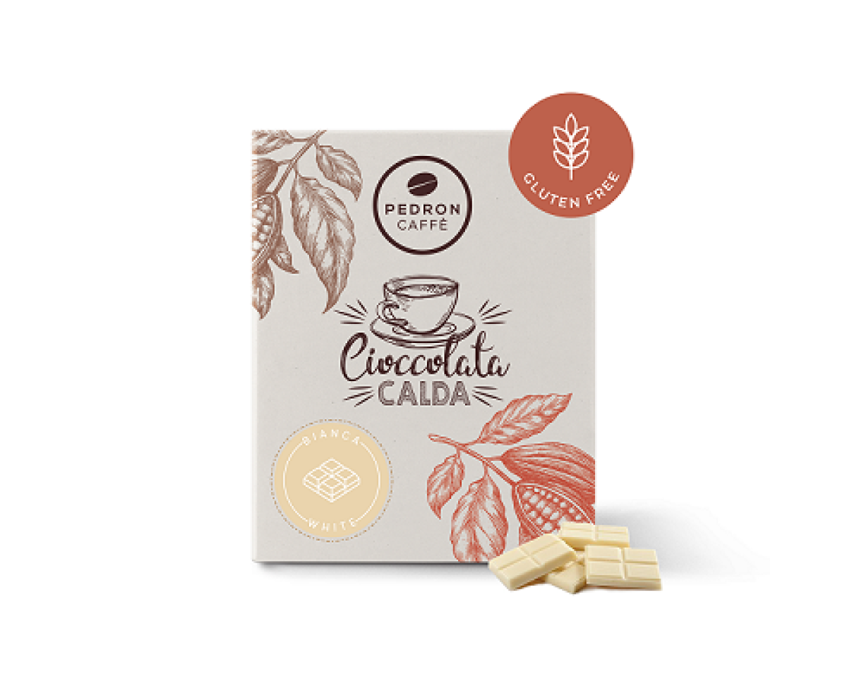Pedron топъл шоколад Bianca White Chocolate 30 бр