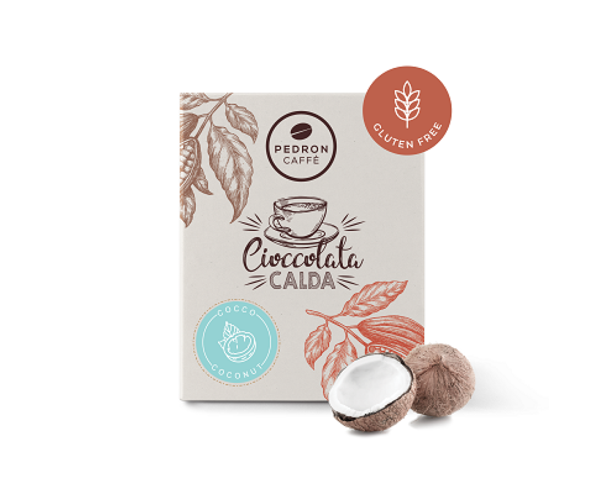 Pedron топъл шоколад Coconut 30 бр