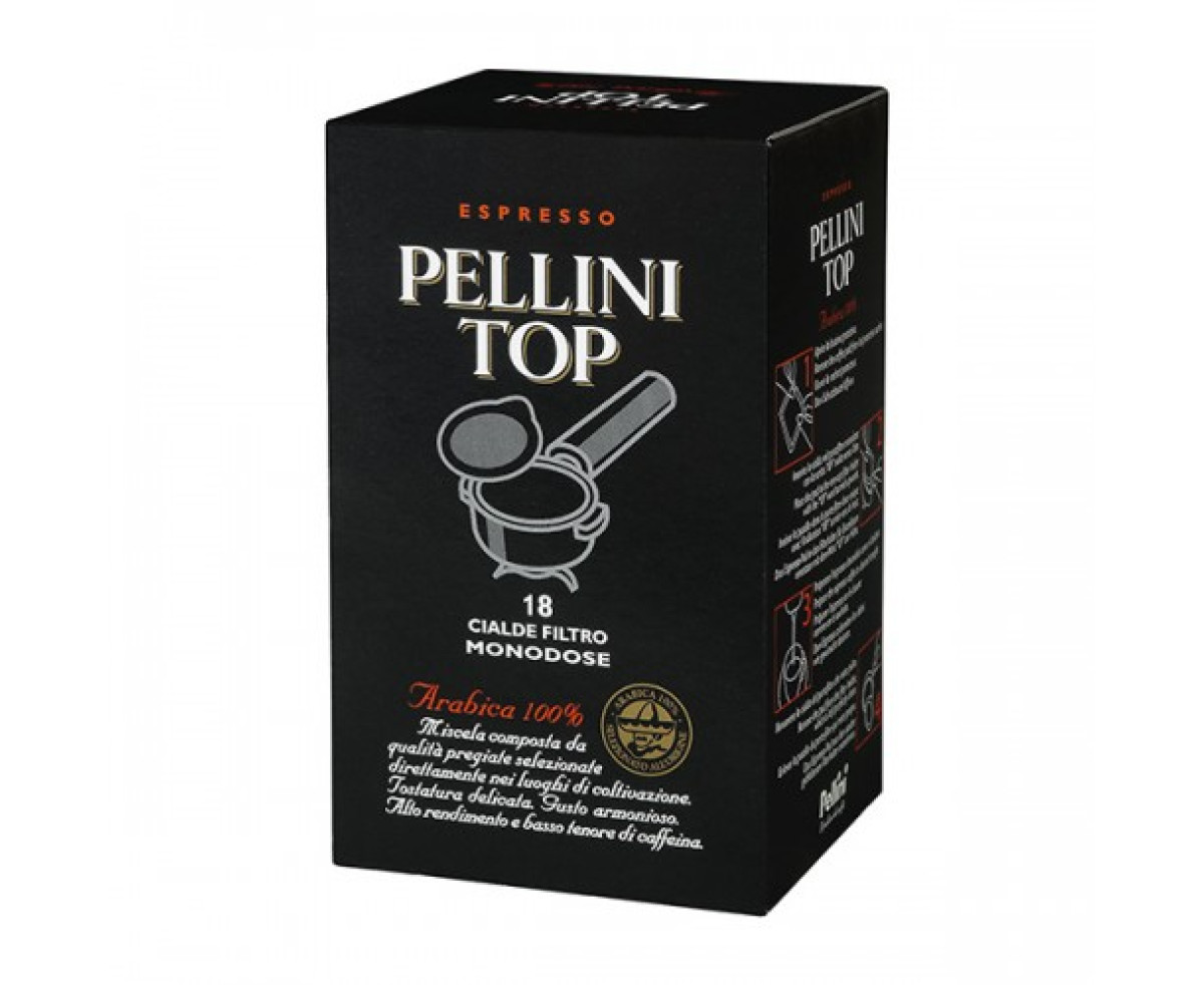 Pellini Top 100% Arabica кафе дози 18 бр.