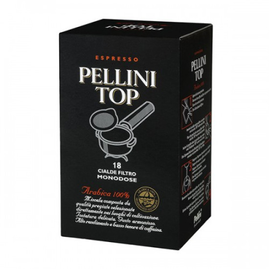 Pellini Top 100% Arabica кафе дози 18 бр.