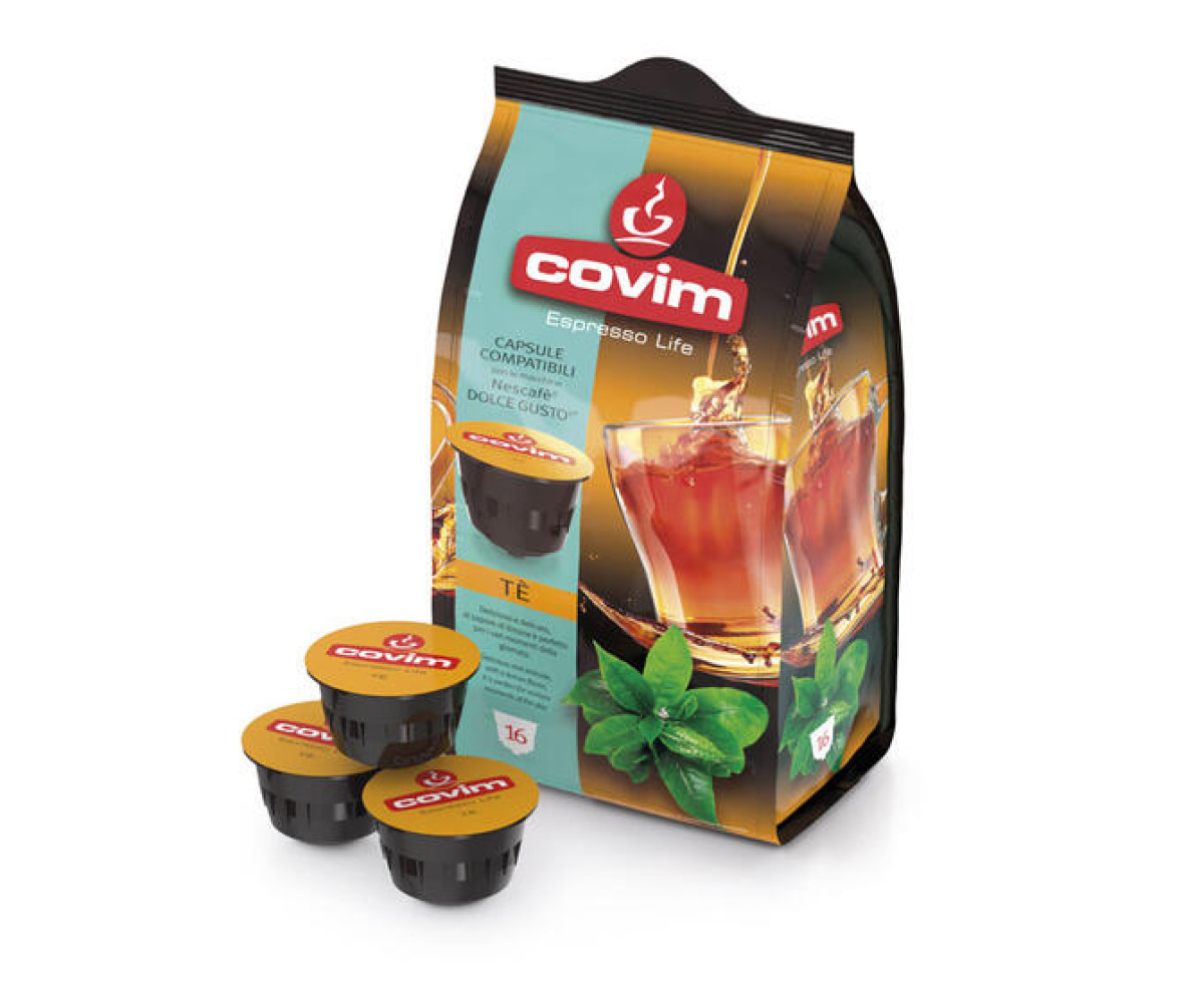 COVIM ТЕ – ЧАЙ капсули "Dolce Gusto" 16 бр. COVIM ТЕ – ЧАЙ капсули "Dolce Gusto" 16 бр.