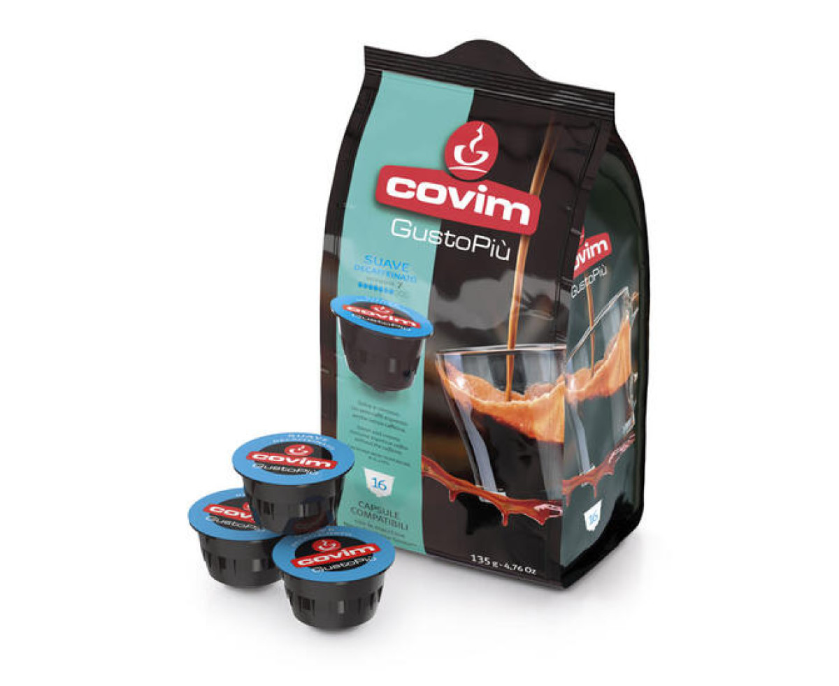 COVIM Suave Decaffeinato – капсули "Dolce Gusto" 16 бр.