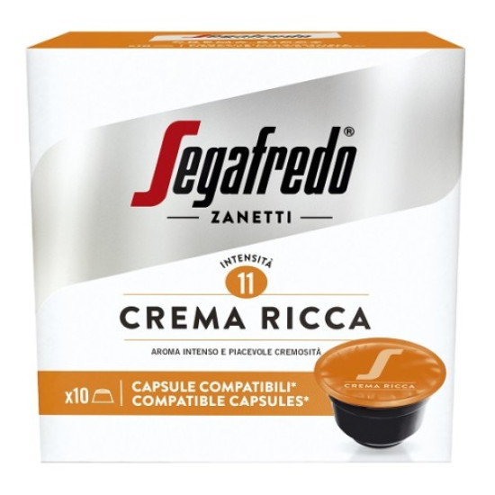 Segafredo Crema Ricca капсули за Dolce Gusto кафемашина