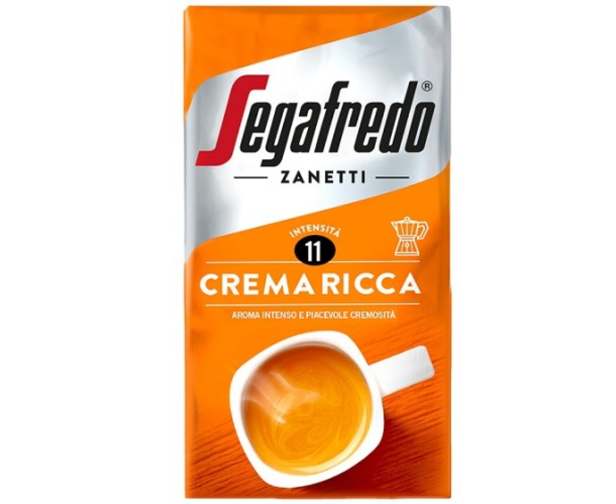 Segafredo Crema Ricca мляно кафе 250гр. | Ground coffee | Coffee |