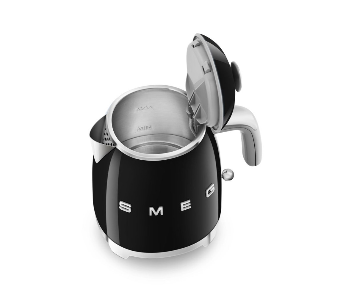 Термокана Smeg 50`s Style черна, 0.8л