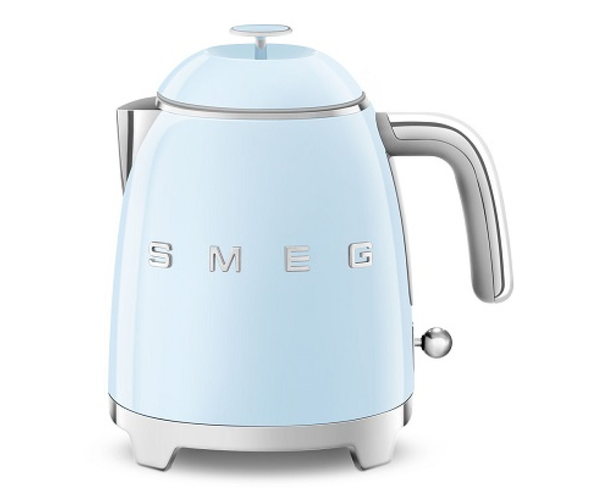 Термокана Smeg 50`s Style пастелно син, 0.8л