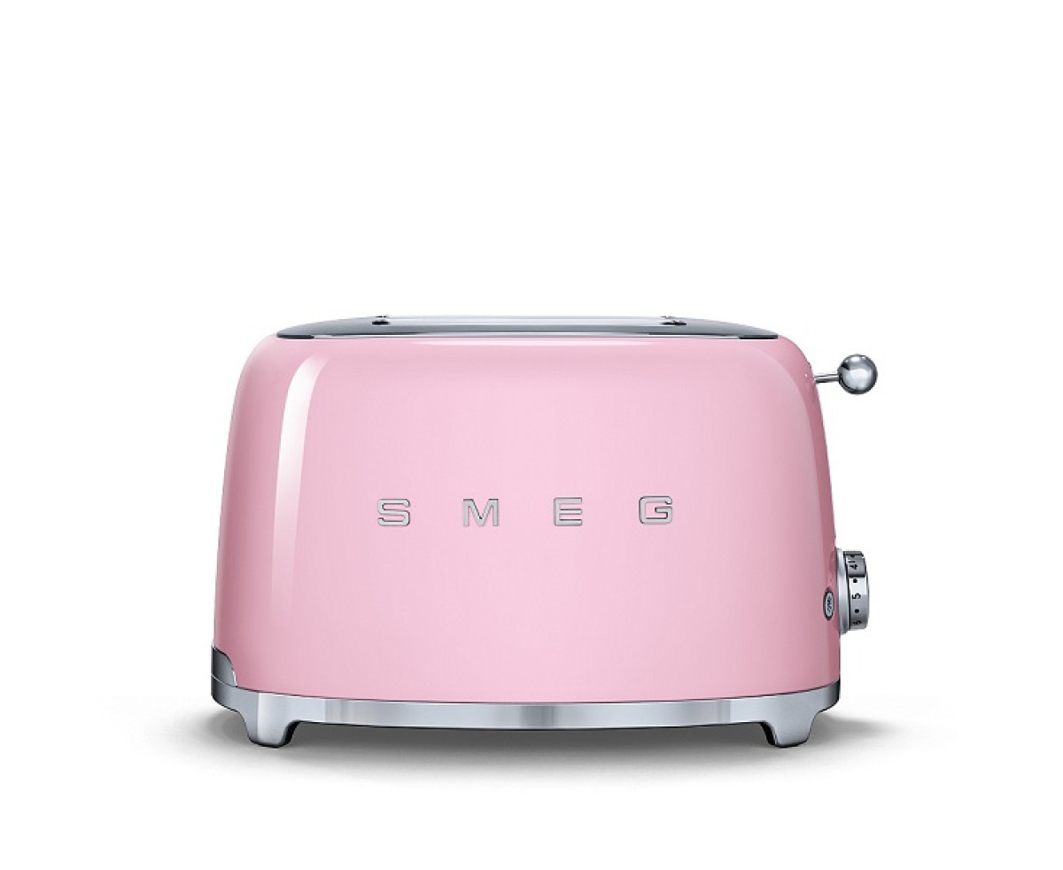 Smeg 50`s Style тостер цвят розов
