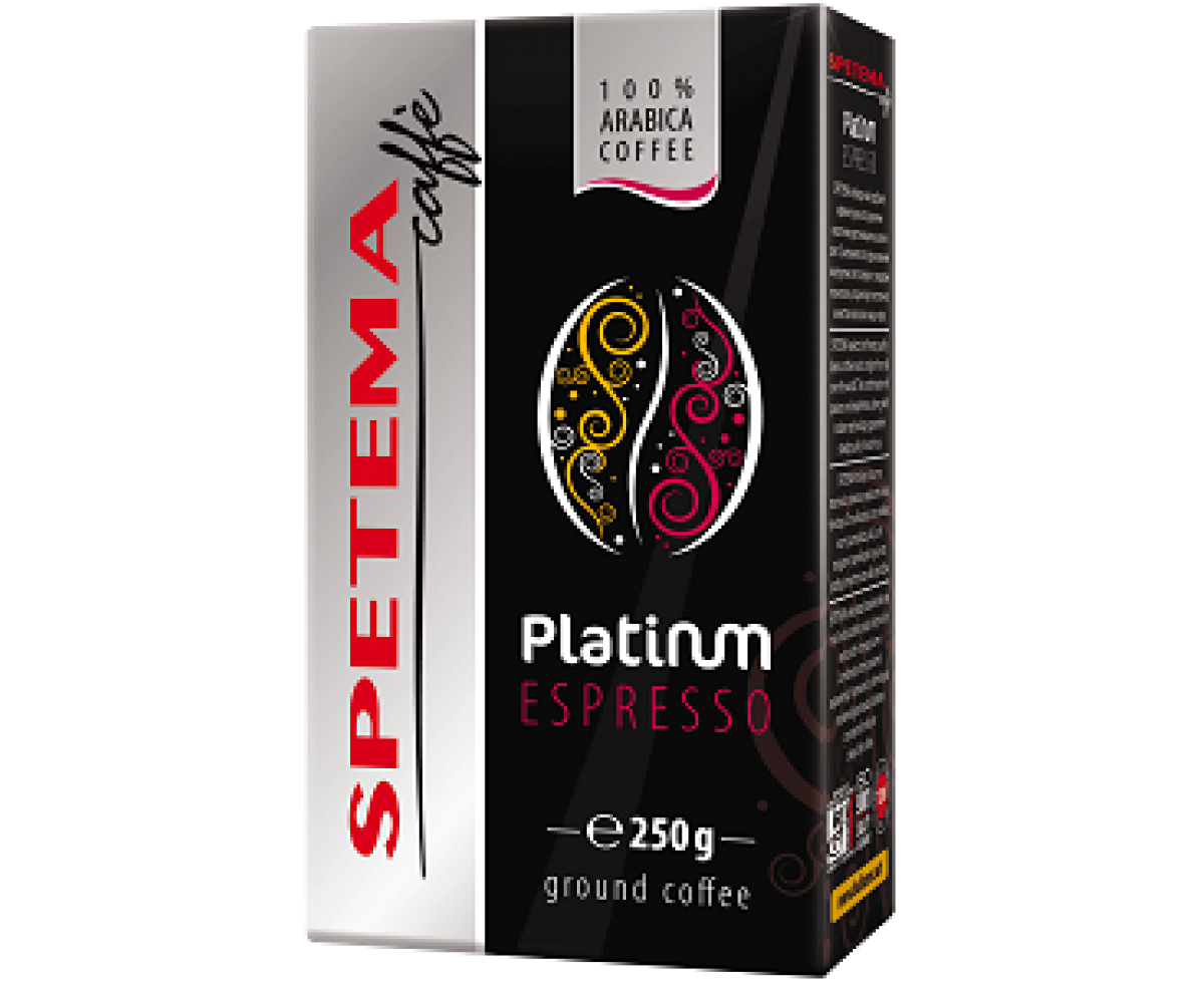 Spetema Platinum еспресо мляно кафе 250гр