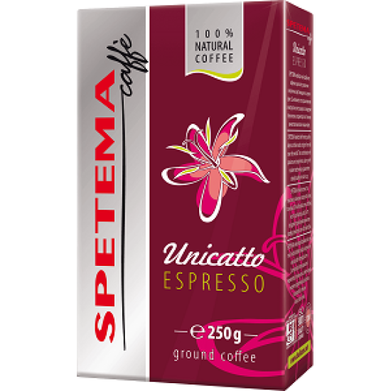 Spetema Unicatto Espresso 250 гр мляно кафе