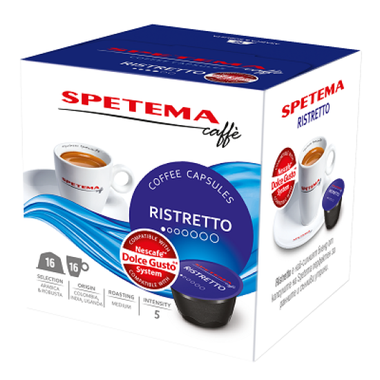 Spetema Ristretto  16 бр капсули за Dolce Gusto кафемашина