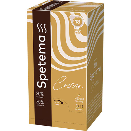 Spetema Crema Espresso моно дози 18 бр.