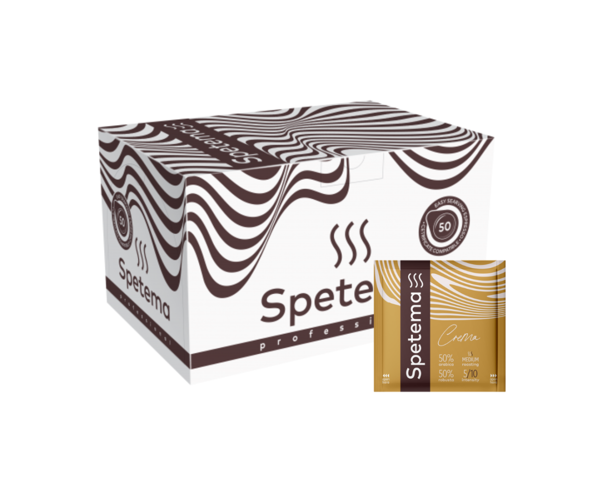 Spetema Crema Espresso моно дози 50бр | Spetema mono doses | Е.S.E mono doses |