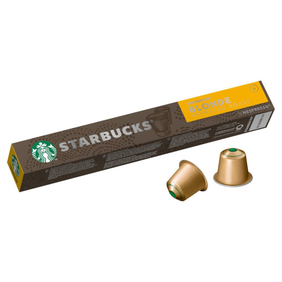 Starbucks Espresso Blonde 10бр Nespresso съвместими капсули