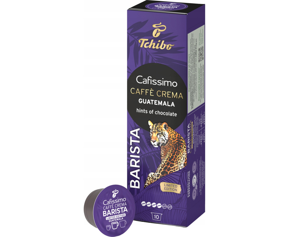 Tchibo Cafissimo Barista Caffe Crema GUATEMALA | Cafissimo съвместими | Кафе капсули |