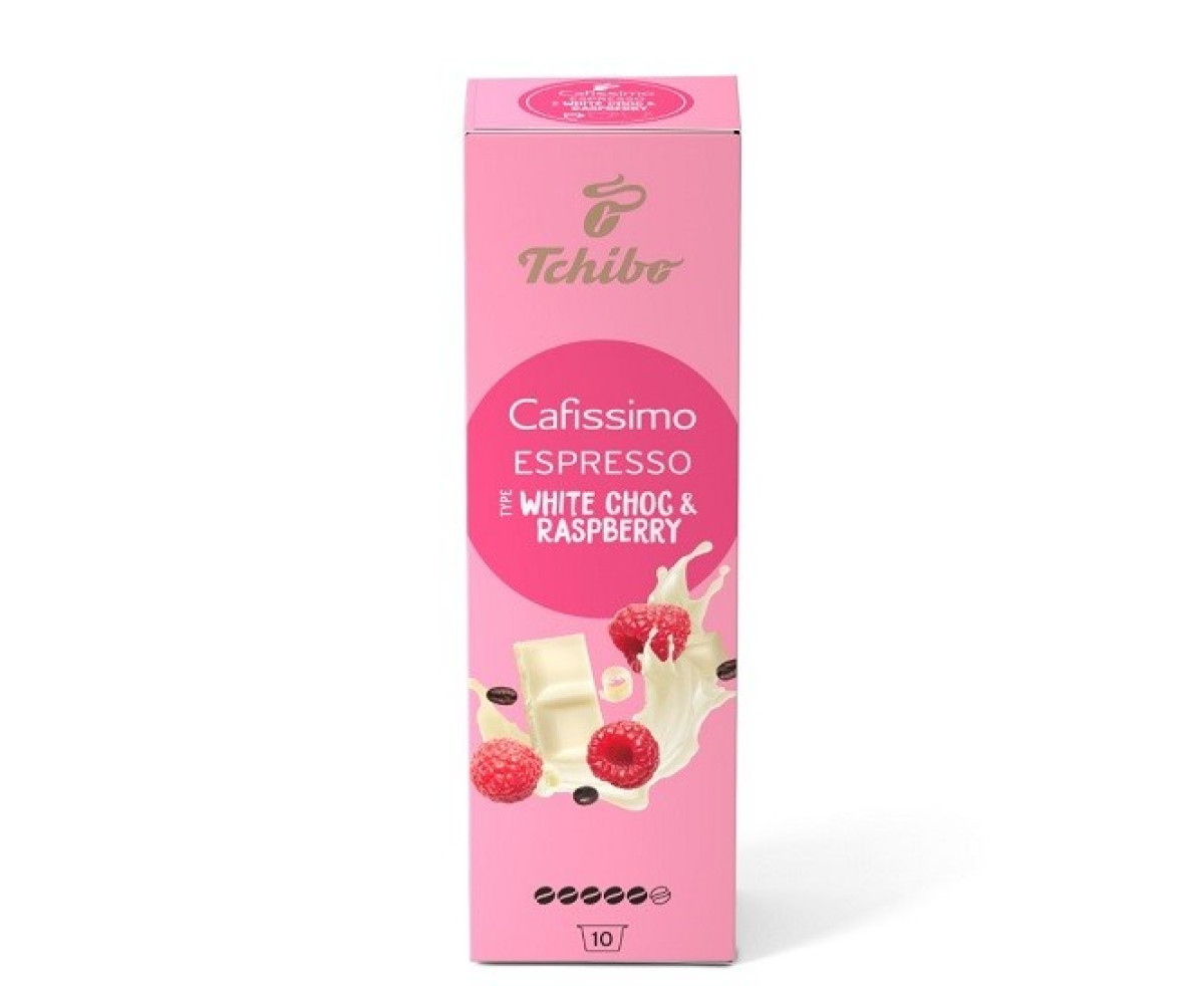 Tchibo Cafissimo Espresso White Choc & Raspberry | Cafissimo съвместими | Кафе капсули |