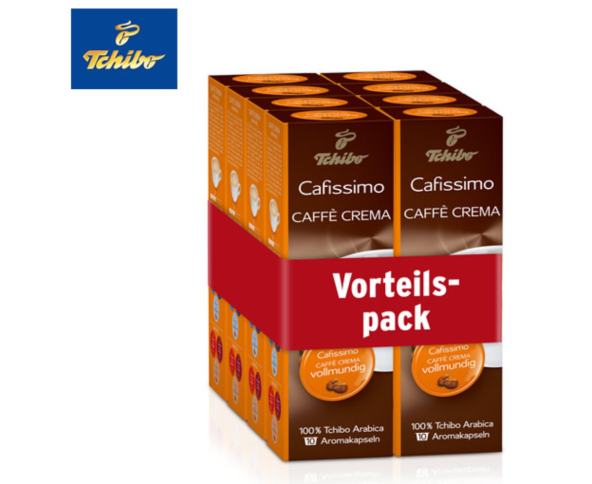Tchibo Caffe Crema Rich Aroma - 80бр капсули
