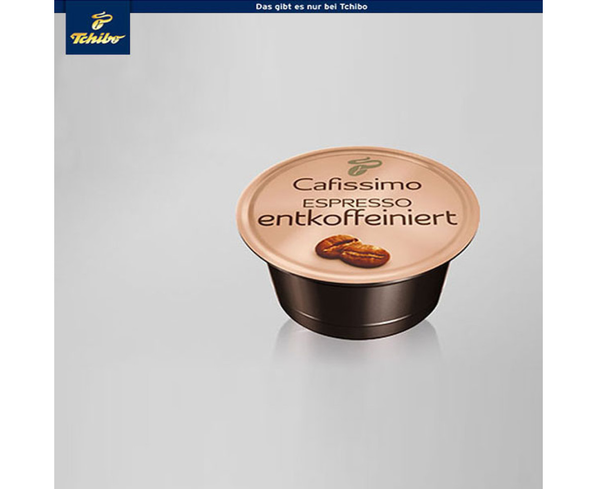 Tchibo Cafissimo Decaffeinato Coffee - 10 бр. Капсули