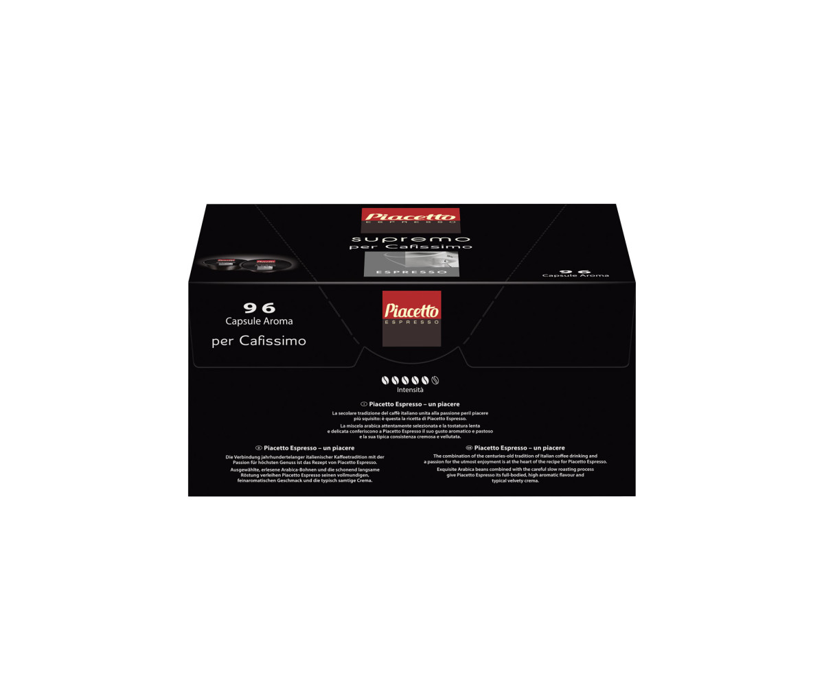 Piacetto Supremo Espresso 96бр капсули TchiboCafissimo съвместими