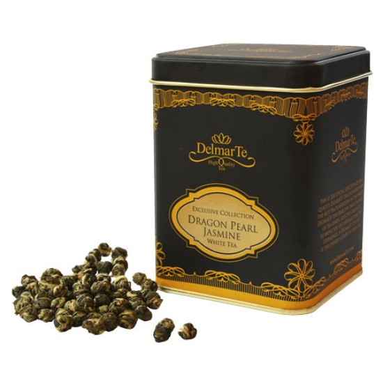 DelmarTe Exclusive - Жасмин драконови перли, насипен чай
