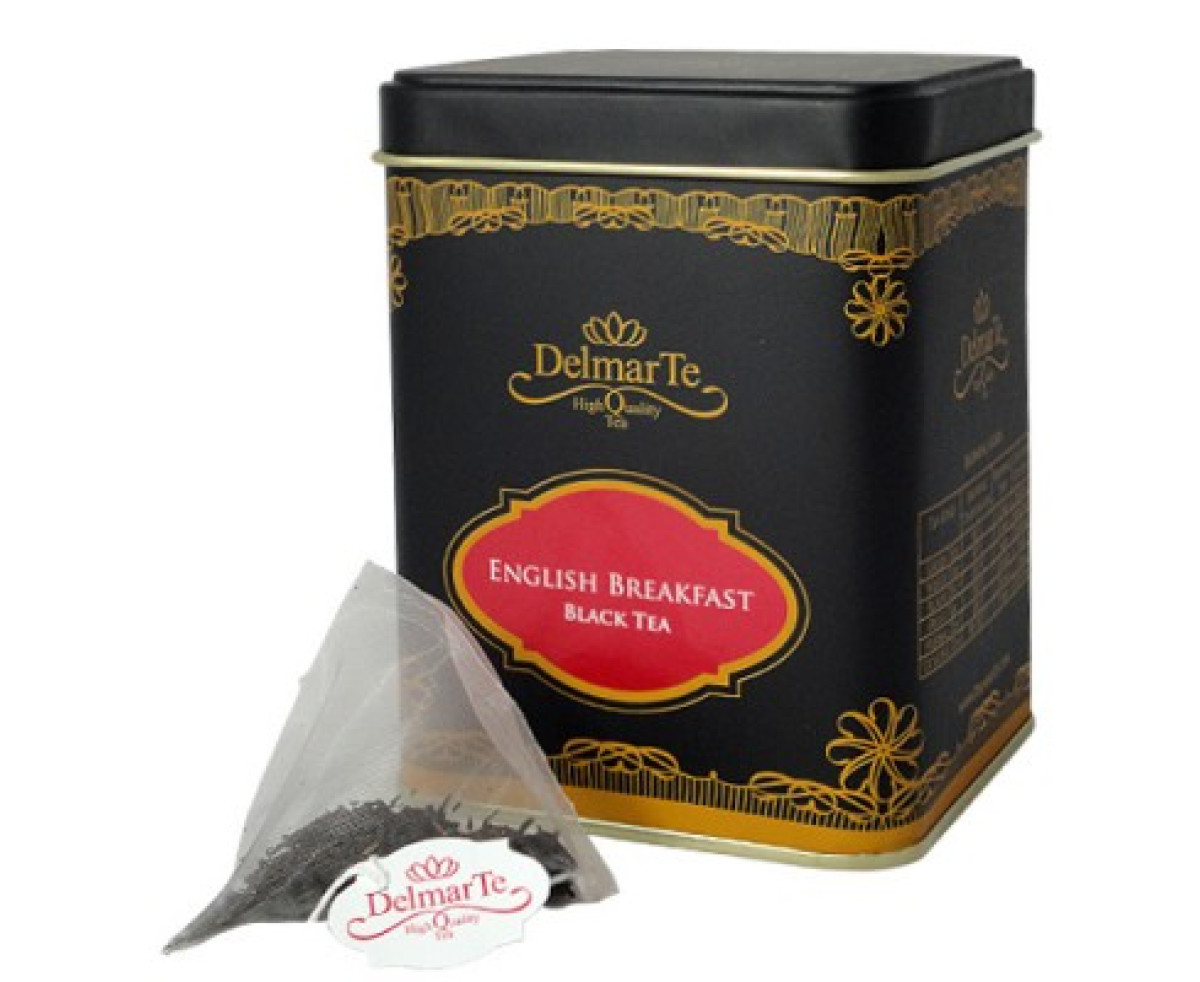 DelmarTe Premium - English Breakfast, чай на сашета