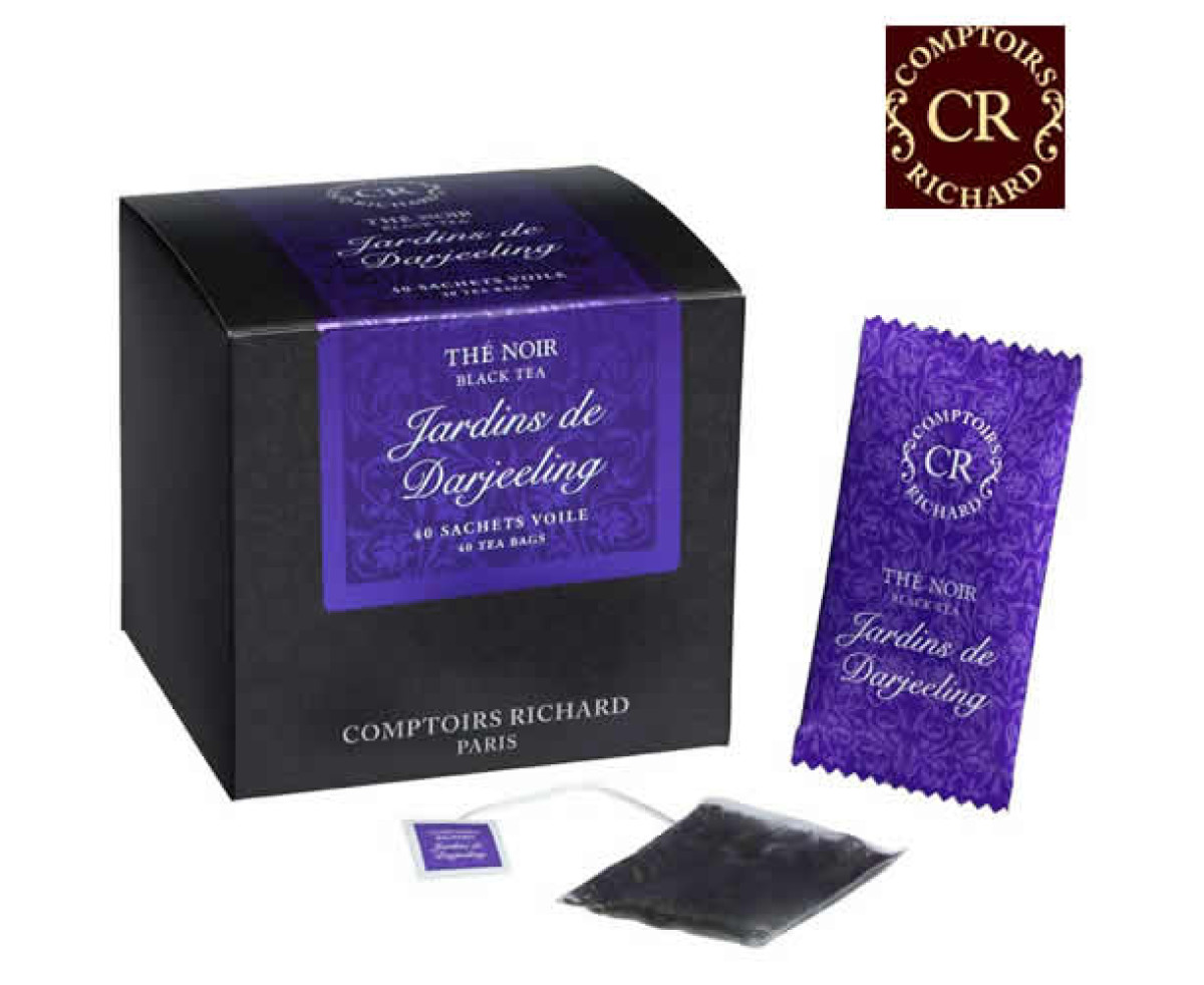 Comptoirs Richard Jardins de Darjeeling - 40бр сашета черен чай 