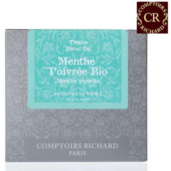 Comptoirs Richard Menthe Poivrée Bio - 40бр сашета билков чай био Мента