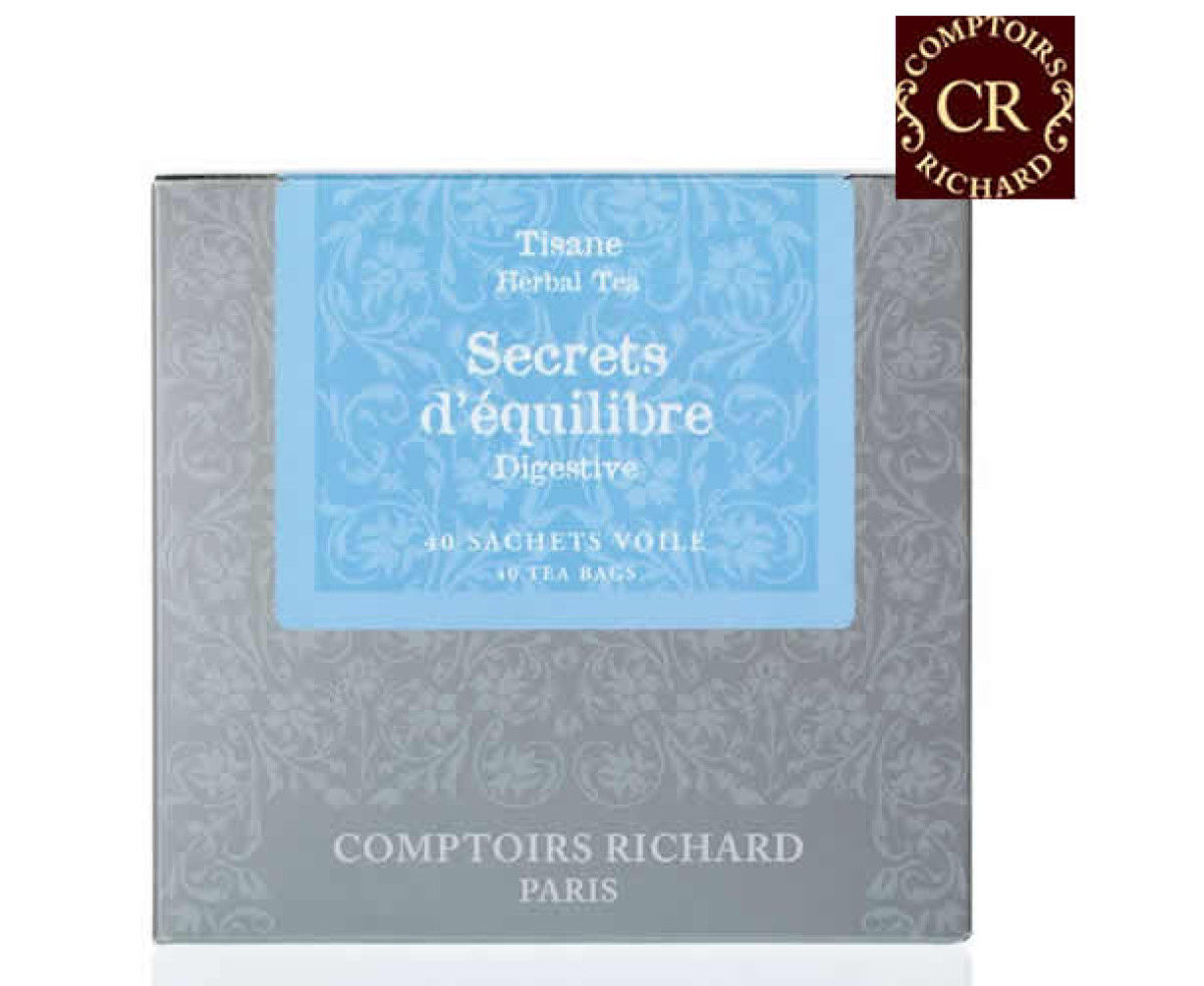Comptoirs Richard Secrets d'équilibre - 40бр сашета билков чай Тайната на равновесието