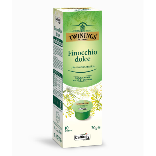 Twinings Чай Finocchio Dolce Infuso Tchibo Cafissimo съвместим чай