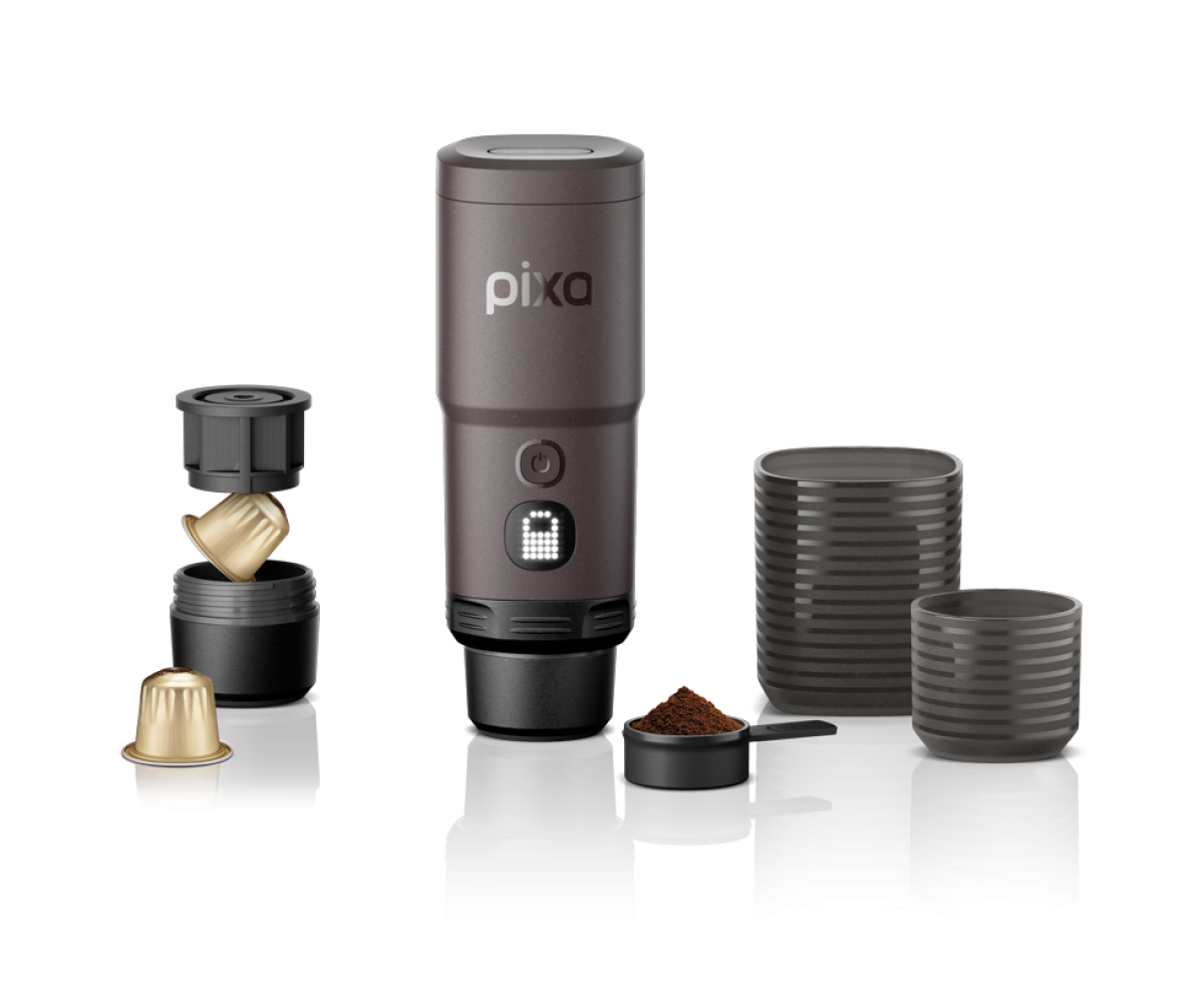 Електрическа преносима кафемашина – Wacaco® Pixapresso Dark Burgundy | Espresso machines | Coffee machines |