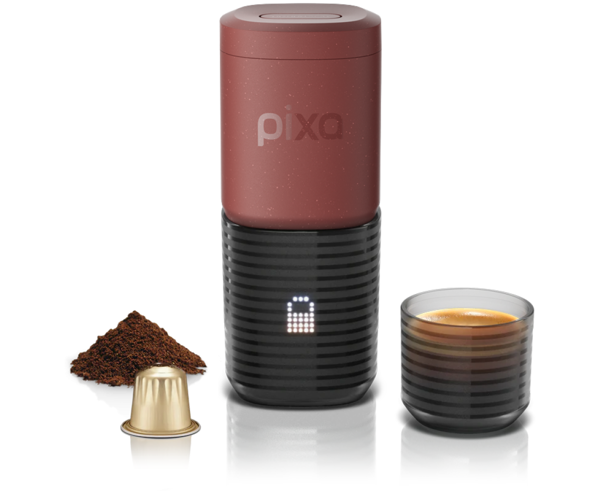 Електрическа преносима кафемашина – Wacaco® Pixapresso Tuscan Red | Espresso machines | Coffee machines |