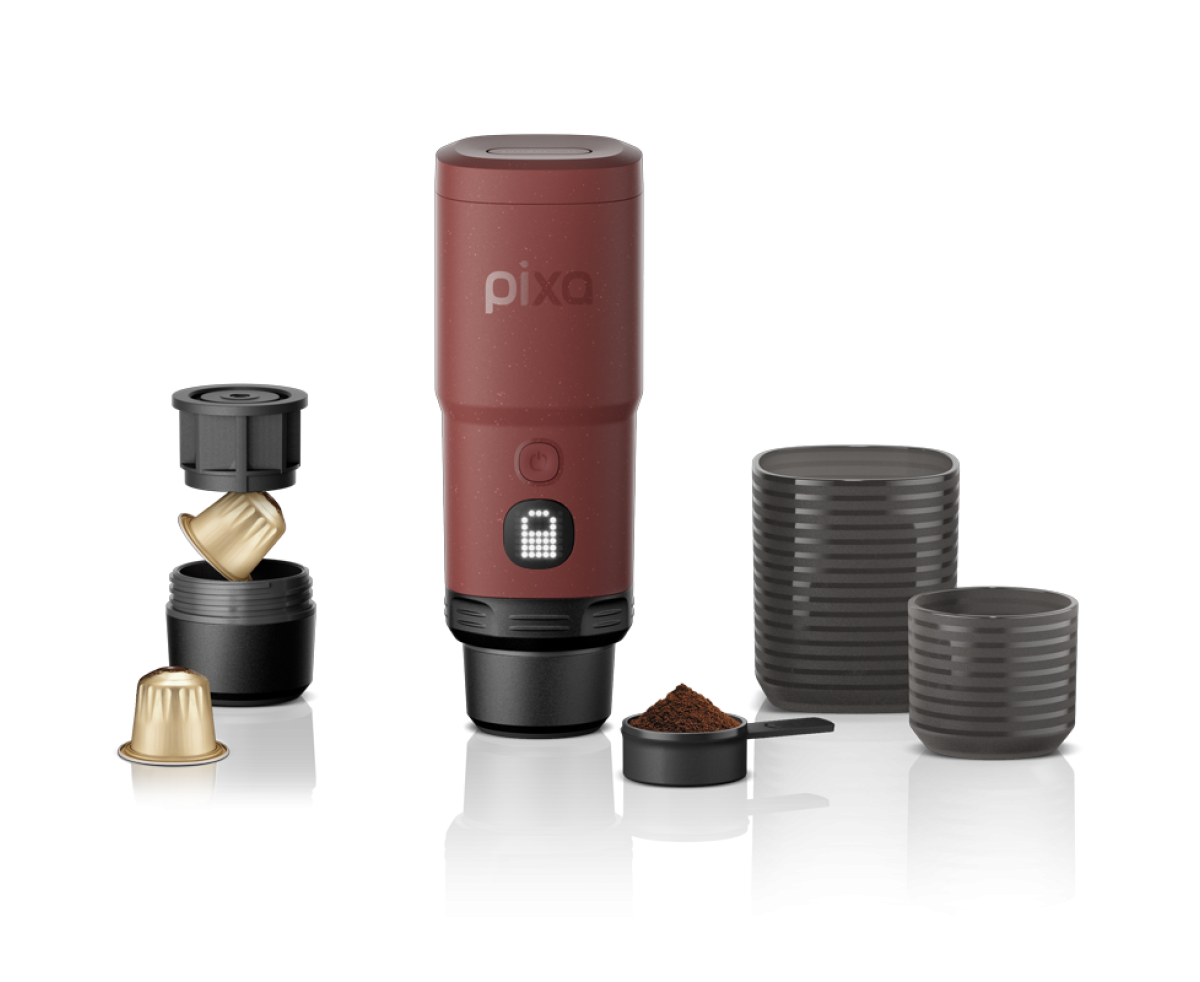 Електрическа преносима кафемашина – Wacaco® Pixapresso Tuscan Red | Espresso machines | Coffee machines |