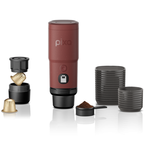 Електрическа преносима кафемашина – Wacaco® Pixapresso Tuscan Red