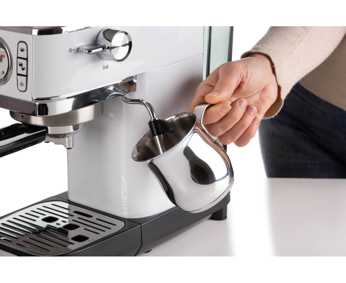 КАФЕМАШИНА ARIETE ESPRESSO SLIM MODERNA BIANCO
