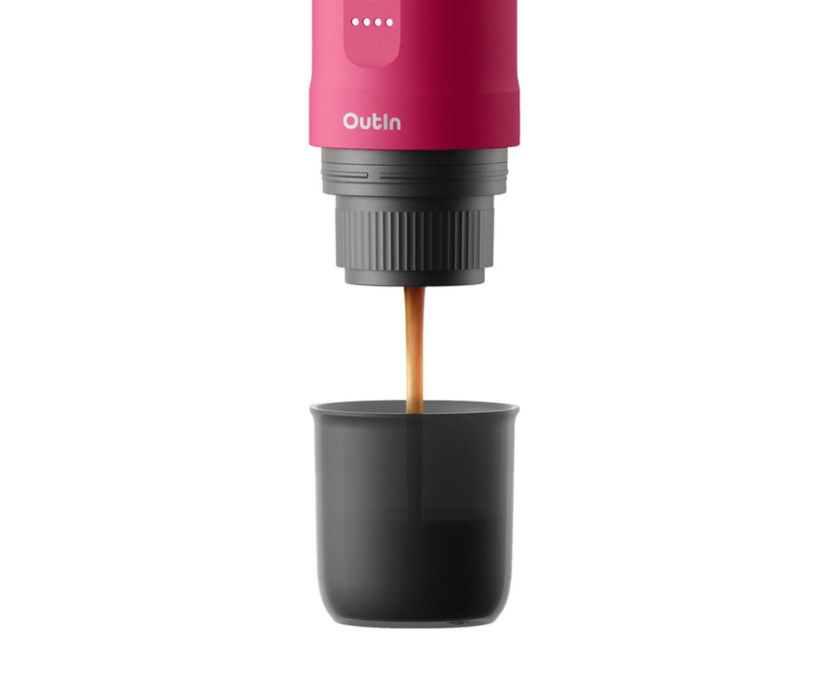 Преносима Кафемашина За Еспресо Outin Nano - Crimson Red