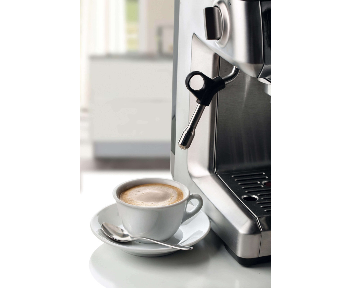 КАФЕМАШИНА ARIETE С ВГРАДЕНА МЕЛАЧКА ESPRESSO METAL PRO TOUCHSCREEN SILVER