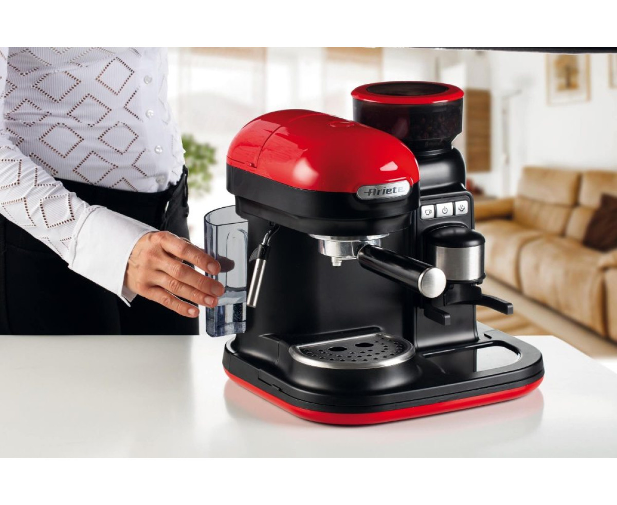 КАФЕМАШИНА ARIETE ESPRESSO MODERNA ROSSO