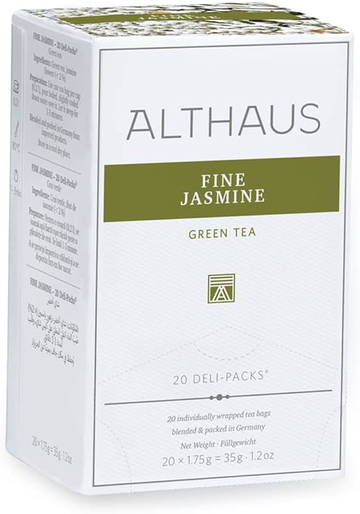 Althaus зелен чай Fine Jasmine 