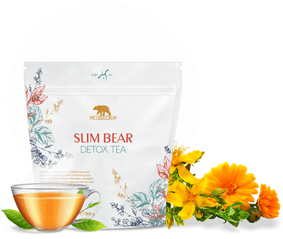 Slim Bear Detox Tea чай пречистване на тялото и отслабване