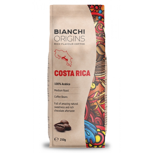 Costa Rica Bianchi Origins кафе на зърна 250гр