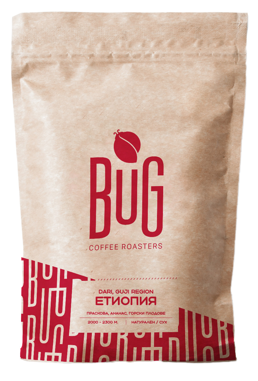 Bug Coffee DARI – ЕТИОПИЯ 250гр