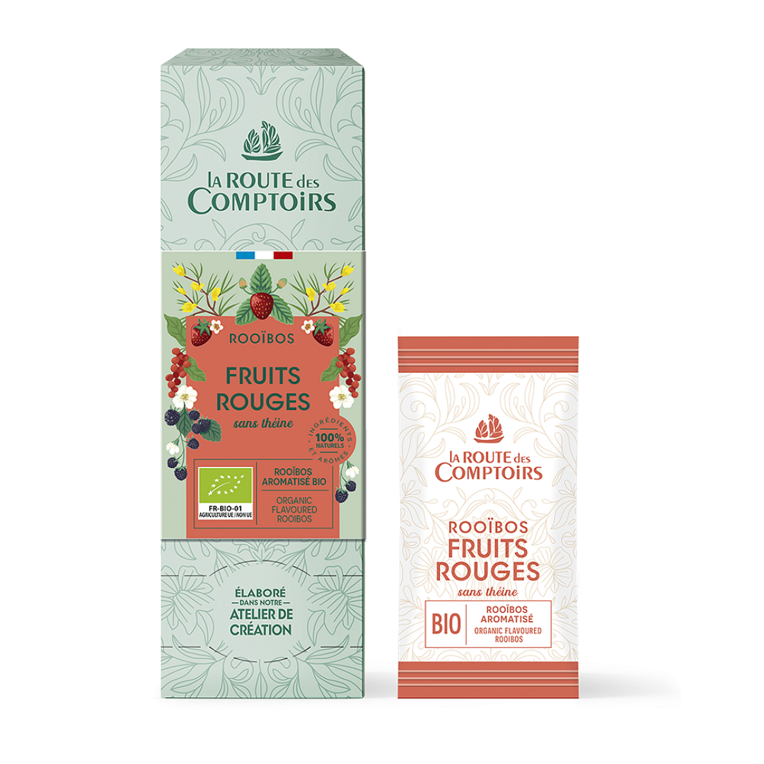 Comptoirs Richard Био Ройбос - Ройбос с Горски Плодове - 24 бр. | Comptoirs Richard | Чай |