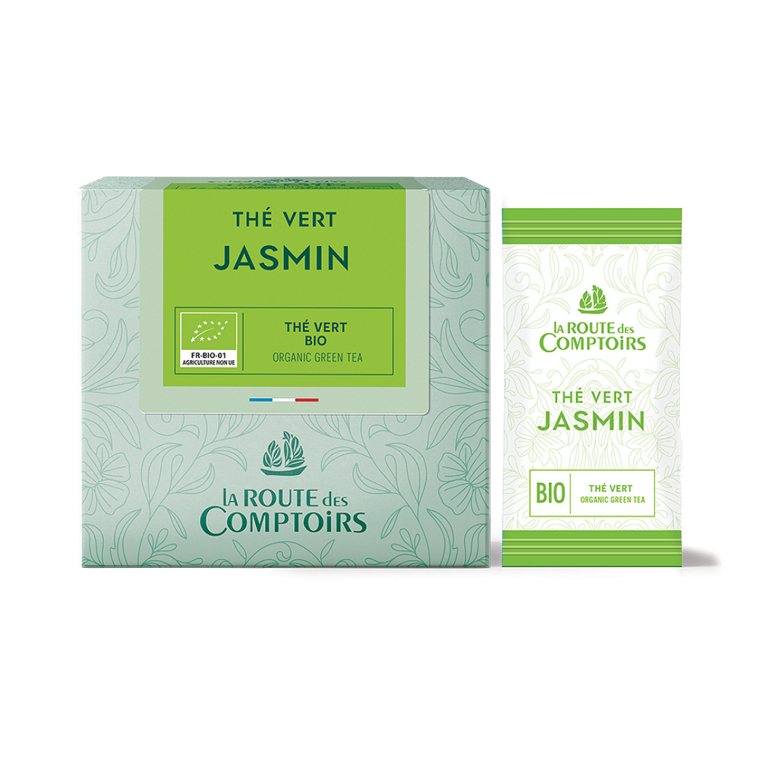Comptoirs Richard Био зелен чай - Жасмин - 40 бр. | Comptoirs Richard | Чай |