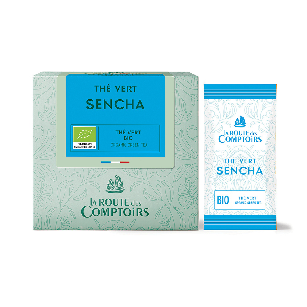 Comptoirs Richard Био зелен чай - Сенча - 40 бр. | Comptoirs Richard | Чай |