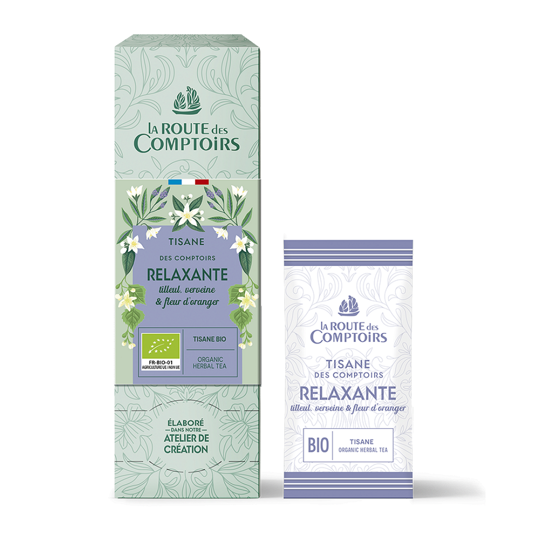 Comptoirs Richard Здравословен Био Билков чай - Бутик Ришар Релакс - 24 бр. | Comptoirs Richard | Чай |