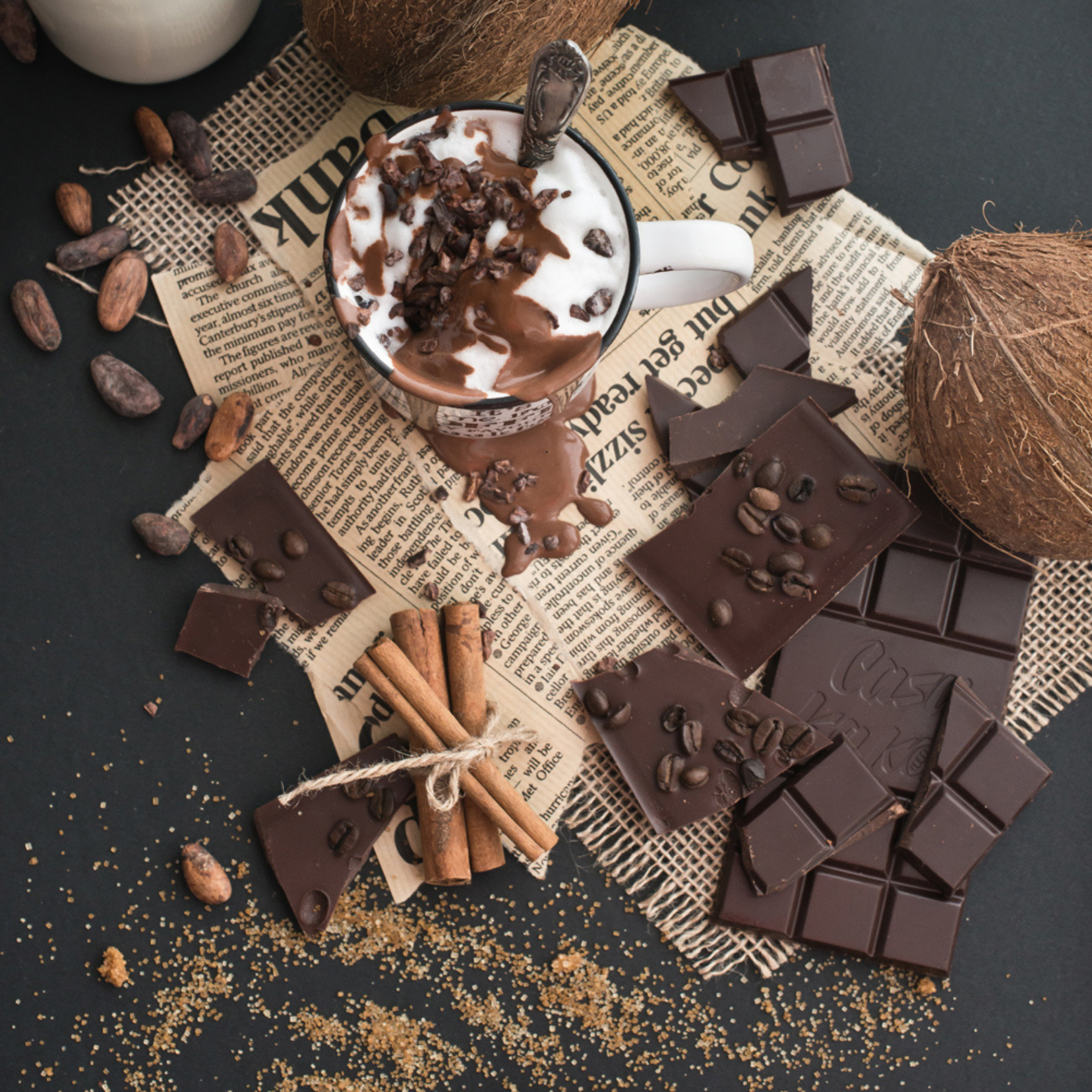 Casa Kakau шоколад от какаови зърна с Цели Зърна Кафе | Шоколад и сладки | Вкусотийки |