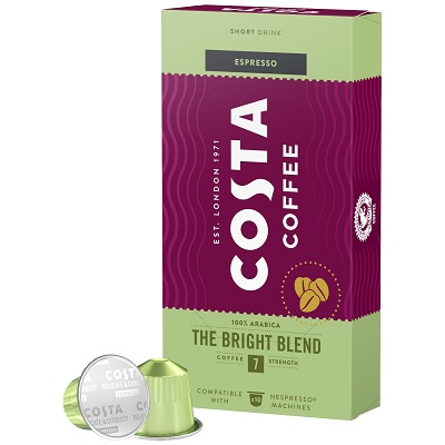 Costa Bright blend Nespresso съвместими капсули