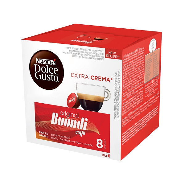 Nescafe Dolce Gusto Buondi coffee capsules
